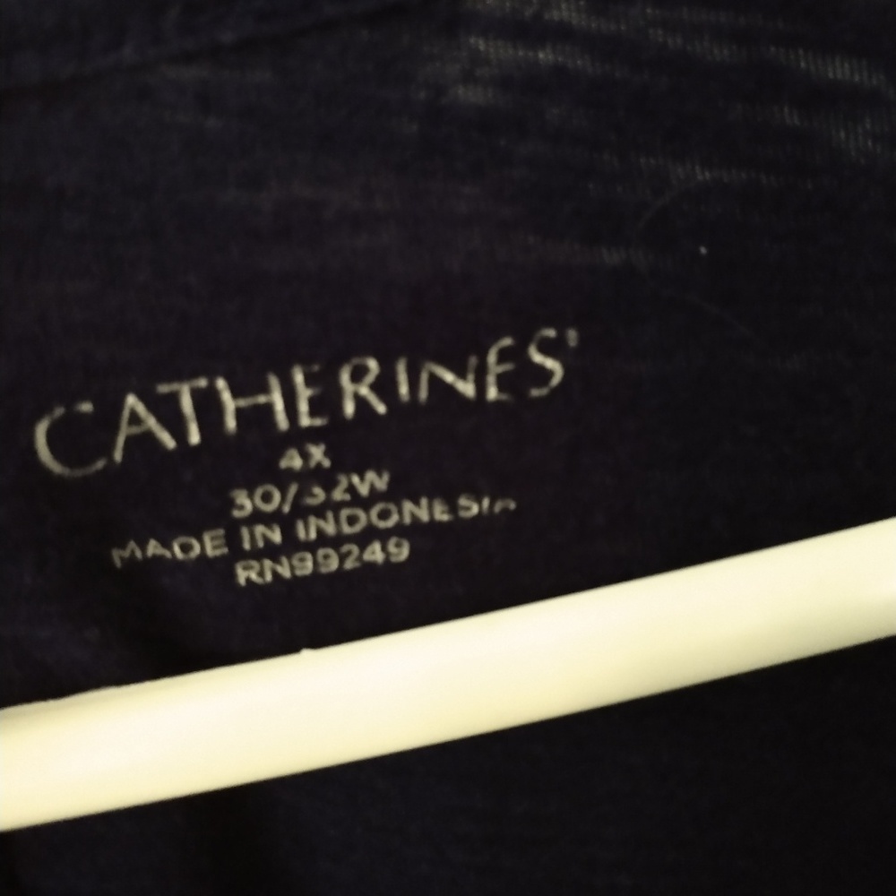 Catherine's navy top